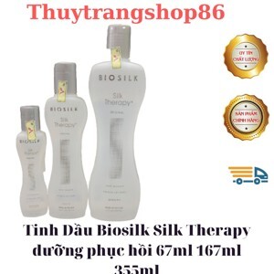 Tinh dầu dưỡng bóng tóc Biosilk Silk Therapy 355ml