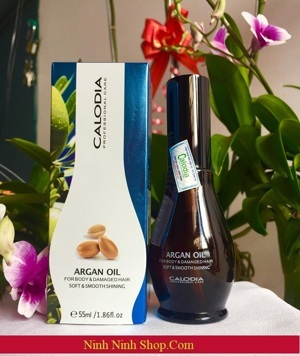 Tinh dầu dưỡng bóng tóc Calodia Argan Oil 55ml