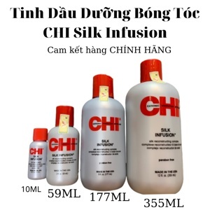 Tinh dầu dưỡng bóng tóc Chi Silk Infusion - 355ml