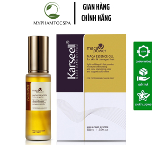 Tinh dầu dưỡng bóng tóc chống chẻ ngọn Karseell Maca Oil - 50ml
