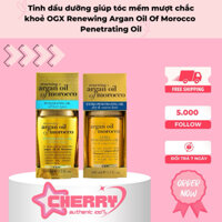 Tinh dầu dưỡng giúp tóc mềm mượt chắc khoẻ OGX Renewing Argan Oil of Morocco Penetrating Oil (100ml)