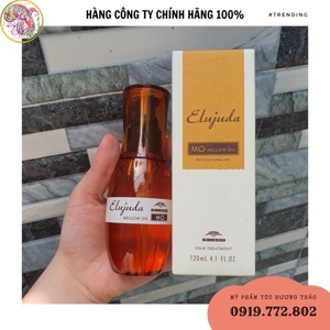 Tinh dầu dưỡng phục hồi cho tóc to sợi Argan Milbon Elujuda Mo Japan - 120ml