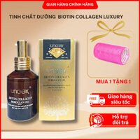 Tinh Dầu Dưỡng Tóc Biotin Collagen Luxury Chai 60ML Siêu Phục Hồi X3 Dưỡng Chất