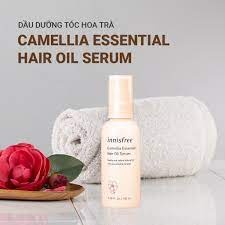 Tinh dầu dưỡng tóc chiết xuất hoa trà Innisfree Camellia Essential Hair Oil Serum 100ml
