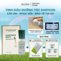 Tinh dầu dưỡng tóc collagen keratin phục hồi sâu tóc hư tổn khô xơ EASYCOS Argan Oil 60ml