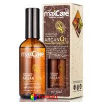 Tinh dầu dưỡng tóc Maxcare Argan Oil 100ml, nuôi dưỡng tóc khỏe, bóng mượt, tái tạo hư tổn