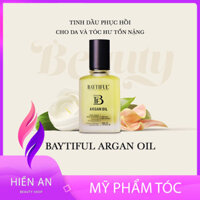 Tinh dầu dưỡng tóc mượt ngăn gãy rụng serum tóc uốn nhuộm khô xơ phục hồi hư tổn tinh chất chăm sóc Baytiful Argan Oil