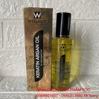 Tinh Dầu Dưỡng Tóc Phục hồi WELLMATE KERATINARGAN OIL 120ml (2026)