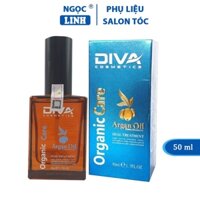 Tinh dầu dưỡng tóc uốn Diva Argan Oil 50ml chính hãng giữ nếp bóng mượt