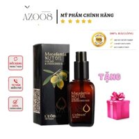 Tinh Dầu Dưỡng Tóc Uốn, Dưỡng Tóc Khô Xơ, Tóc Nhuộm, Giúp Giữ Nếp, Tạo Nếp, Phục Hồi Hư Tổn macadamia nut oil 50ml