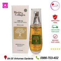 Tinh Dầu Dưỡng Tóc Voudioty Biotin & Collagen Pasiori Hair Oil Hair High Nutrition 60ml