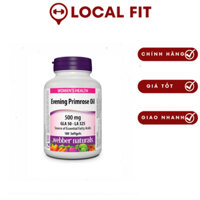 Tinh Dầu Evening Primrose Oil Hoa Anh Thảo 500mg Pharmekal Webber Naturals Lọ 180v tại wheydatcanghp wheydatcanghp