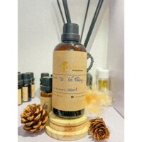 Tinh dầu gỗ thông Organic, Nhập Khẩu Ấn Độ, thơm mùi nồng ấm từ vỏ thông, giúp tinh thần thư giãn mỹ phẩm, làm nến |100l