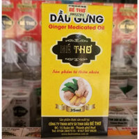 TINH DẦU GỪNG HIỆU BÉ THƠ CHAI 35ml