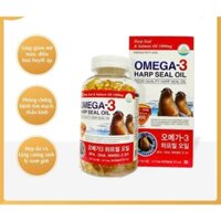 Tinh Dầu Hải Cẩu Hàn Quốc New Omega 3 Harp Seal Oil. Hộp 300 Viên