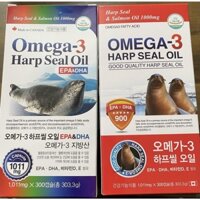 Tinh Dầu Hải Cẩu Hàn Quốc New Omega 3 Harp Seal Oil