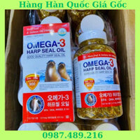 Tinh Dầu Hải Cẩu Hàn Quốc New Omega 3 Harp Seal Oil Hộp 300 Viên