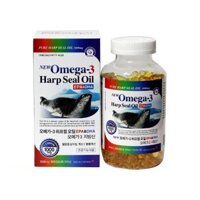 Tinh Dầu Hải Cẩu Omega 3 Harp Seal Oil 1000mg hàng chính hãng Hàn Quốc hộp 300 Viên