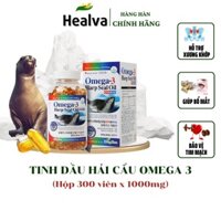 Tinh Dầu Hải Cẩu Omega 3 Harp Seal Oil 1000mg hàng chính hãng Hàn Quốc hộp 300 Viên