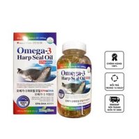 Tinh dầu hải cẩu Omega 3 Harp Seal Oil 1000mg Của Hàn Quốc