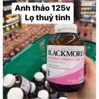 Tinh dầu hoa anh thảo Black Mores lọ 125 viên - hàng xách tay Úc