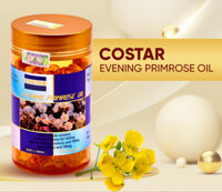 Tinh Dầu Hoa Anh Thảo Costar Evening Primrose Oil (Chai 100 viên) Cân bằng nội tiết tố nữ giới