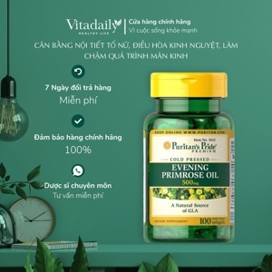 Tinh dầu Hoa Anh Thảo Evening Primrose Oil 1000mg 120 viên Mỹ