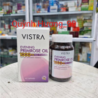 Tinh dầu Hoa Anh Thảo Thái Lan VISTRA EVENING PRIMROSE OIL 1000mg lọ 45 viên giúp ổn định nội tiết tố,làm đẹp da