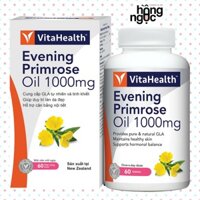 Tinh dầu hoa Anh thảo VitaHealth Evening Primrose Oil 1000mg (Hộp 60 viên)