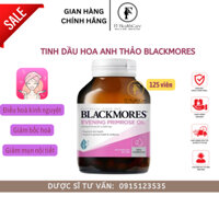 Tinh Dầu Hoa Anh Thảo Blackmore 125 Viên- Cải Thiện Nội Tiết, Giảm Khô Hạn, Giúp Đẹp Da