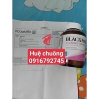 Tinh dầu hoa anh thảo Blackmore lọ thủy tinh, 125 viên