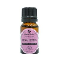 Tinh Dầu Hoa Hồng Nguyên Chất 100% Organic Herbs (Rose Essential Oil) 10ml