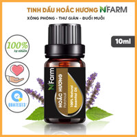 Tinh Dầu Hoắc Hương NFarm Tinh Dầu Thiên Nhiên Nguyên Chất, Dùng Với Đèn Xông Và Máy Khuếch Tán Tinh Dầu. - 10ml