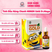 Tinh Dầu Húng Chanh Lên Men MINION Gold Dr.Maya Dành Cho Trẻ Sơ Sinh, Trẻ Nhỏ, Người Lớn, Người Già 30ml