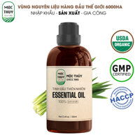 Tinh Dầu Lá Dứa Nguyên Chất Hữu Cơ MỘC THỦY 100ML - Pandan Essential Oil - Khử Mùi Xông Thơm Phòng, Thư Giãn - Đạt chuẩn chất lượng kiểm định - 100ml
