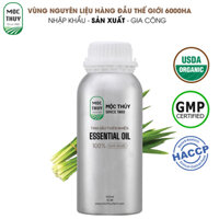 Tinh Dầu Lá Dứa Nguyên Chất Hữu Cơ MỘC THỦY 100ML - Pandan Essential Oil - Khử Mùi Xông Thơm Phòng, Thư Giãn - Đạt chuẩn chất lượng kiểm định - 500ml
