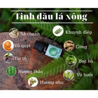 Tinh dầu lá xông giải cảm tinh dầu thiên nhiên xông cảm tắm  ngâm chân giảm thấp khớp nhà của TTX
