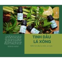 Tinh dầu lá xông  - Nhà của thời thanh xuân Youth house Chai thuỷ tinh 10ml Sx 2022