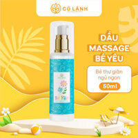Tinh dầu massage Baby Oil Bé Yêu Cỏ Lành 50ml