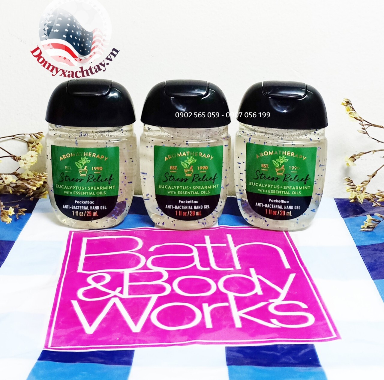 Tinh dầu massage Bath & Body Works Aromatherapy Eucalyptus Spearmint