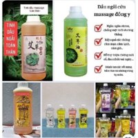 Tinh dầu massage body ngãi cứu trị liệu chuyên sâu / gừng/ sả chanh/ hạnh nhân/hoa hồng/ dầu dừa/ chanh/olive