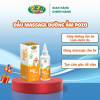 Tinh Dầu massage dưỡng ẩm Pozo BabyOil