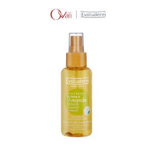 Tinh dầu massage hạnh nhân Evoluderm Huile Amande Douce 100ml