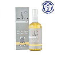 Tinh Dầu Massage Thư Giãn Cho Bé Yêu Sukin Baby Silky Soft Baby Massage Oil 100ml