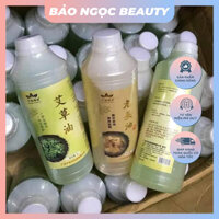 Tinh dầu matxa body spa mùi gừng, ngải cứu đậm đặc - chai 1000ml