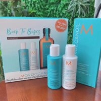Tinh dầu Moroccanoil dưỡng phục hồi tóc 100ml và gội xả Moroccanoil dưỡng ẩm (phục hồi) 70mlx2