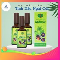 Tinh Dầu Ngải Cứu Thiên Nhiên Thảo Dược Gia Truyền Dạ Thảo Liên Sưng Xương Khớp 50ml NATUTOP NC-50