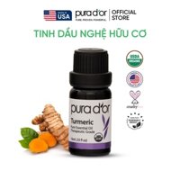 Tinh dầu Nghệ hữu cơ nguyên chất PURA D’OR Therapeutic Grade Turmeric Essential Oil 10ml