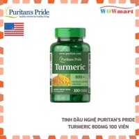 Tinh dầu nghệ Puritan’s Pride Turmeric 800mg 100 viên