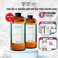 Tinh dầu nguyên chất chuyên dụng chai lớn 5l cho máy xông tinh dầu công nghiệp SPA khách sạn nhà hàng không gian lớn
